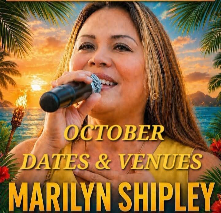 Poster: Marilyn Shipley October dates and venues