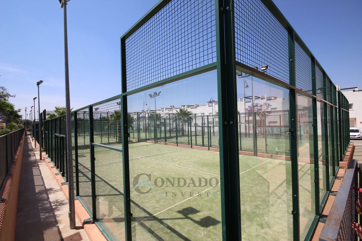 Padel courts at the Condado Club