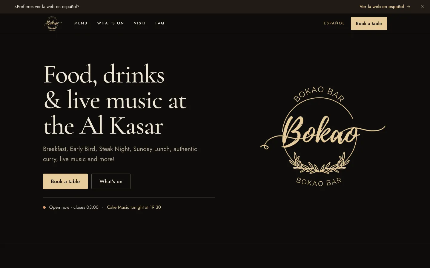 Bokao Bar screenshot