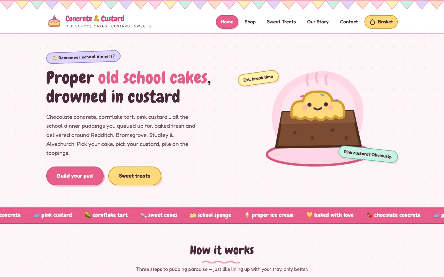 Concrete & Custard screenshot