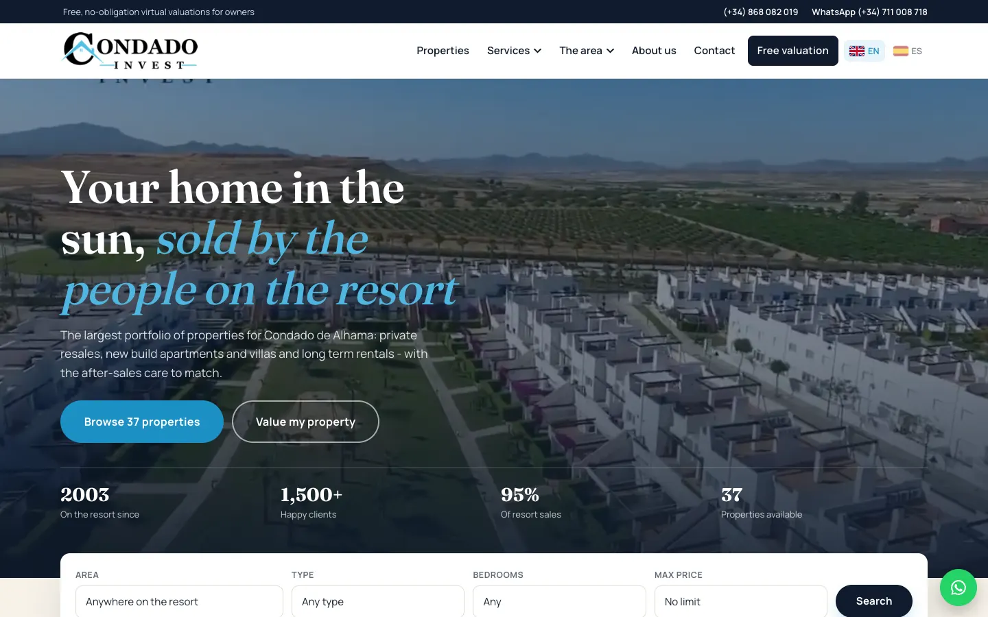 Condado Invest screenshot