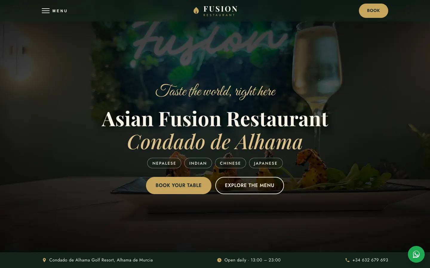 Fusion Restaurant screenshot