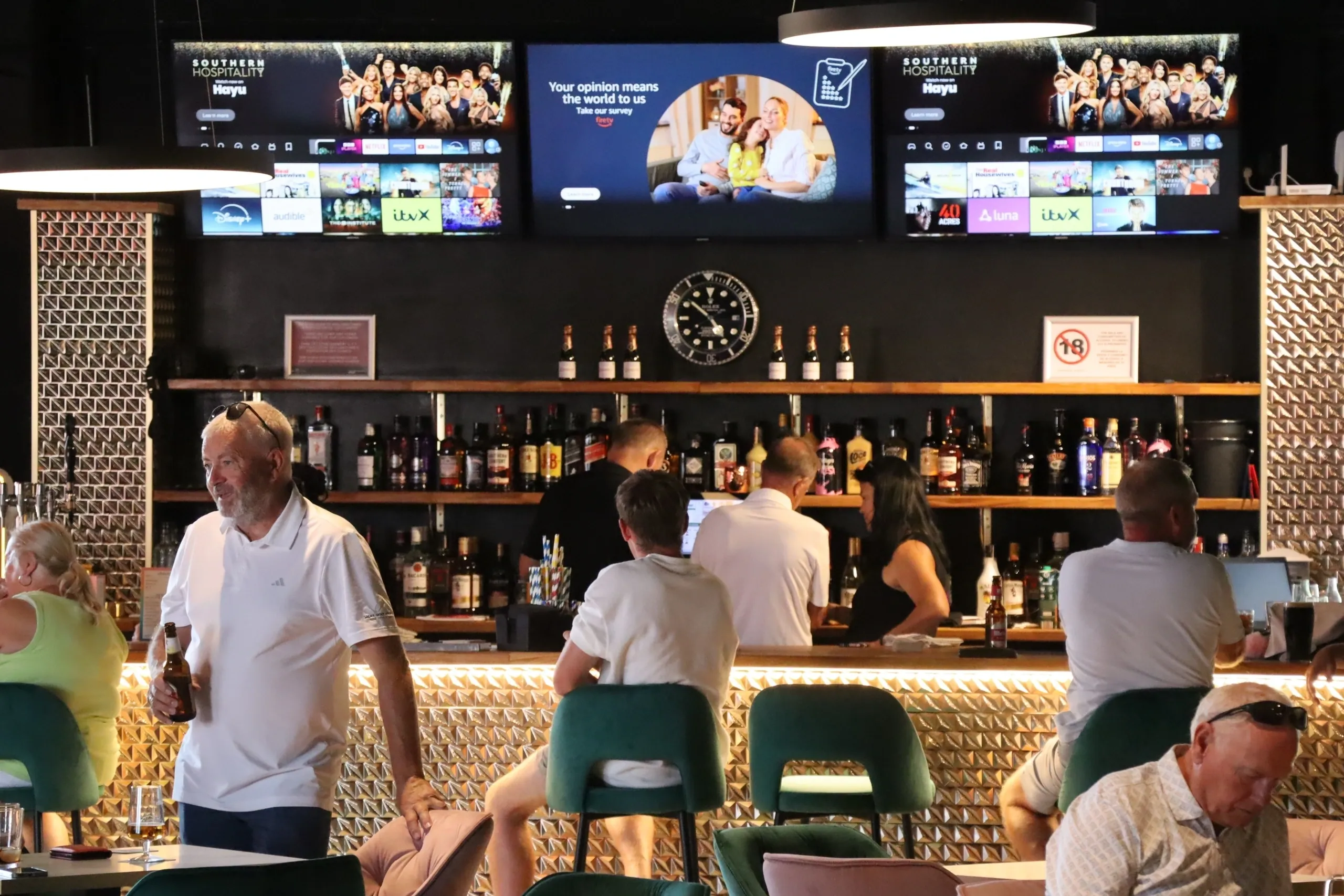 The bar: live sport every day