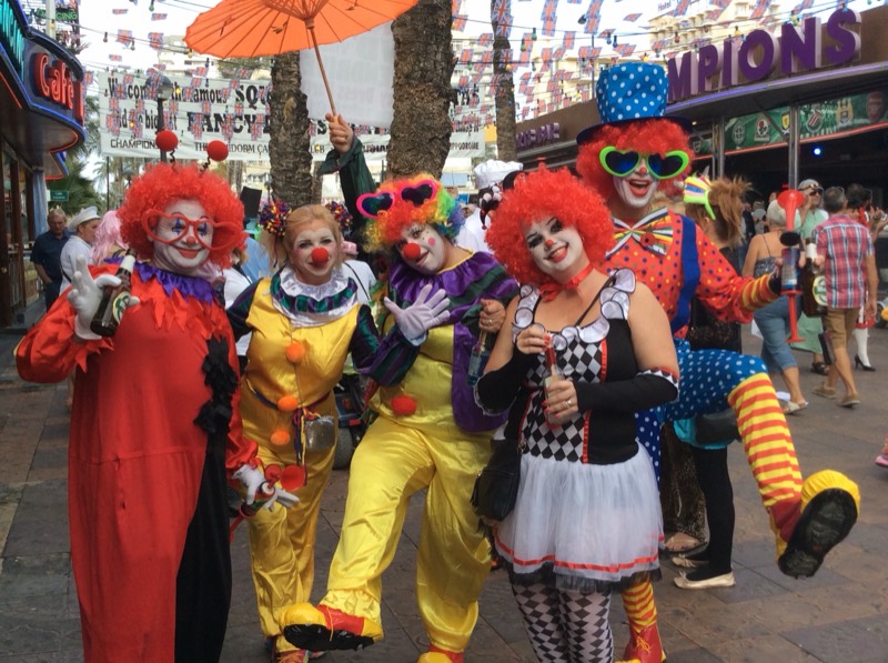 Benidorm Fancy Dress Party day trip