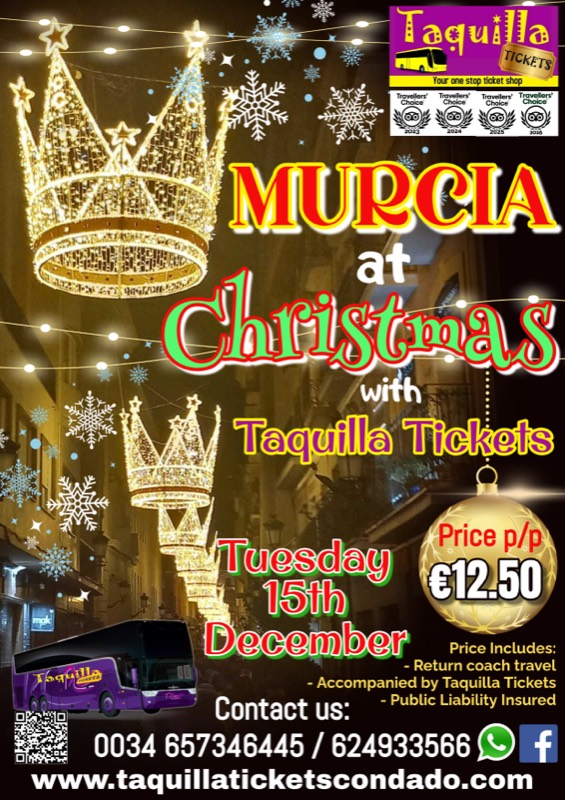 Murcia City at Christmas
