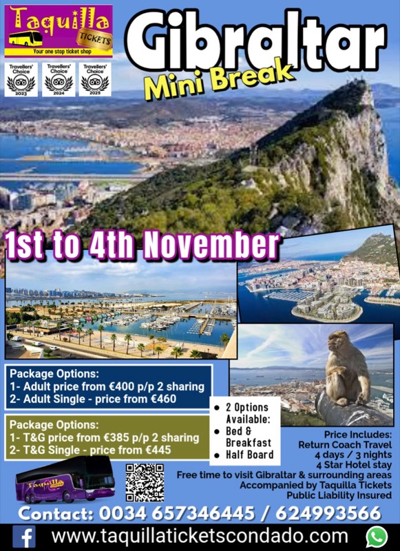 Gibraltar mini break